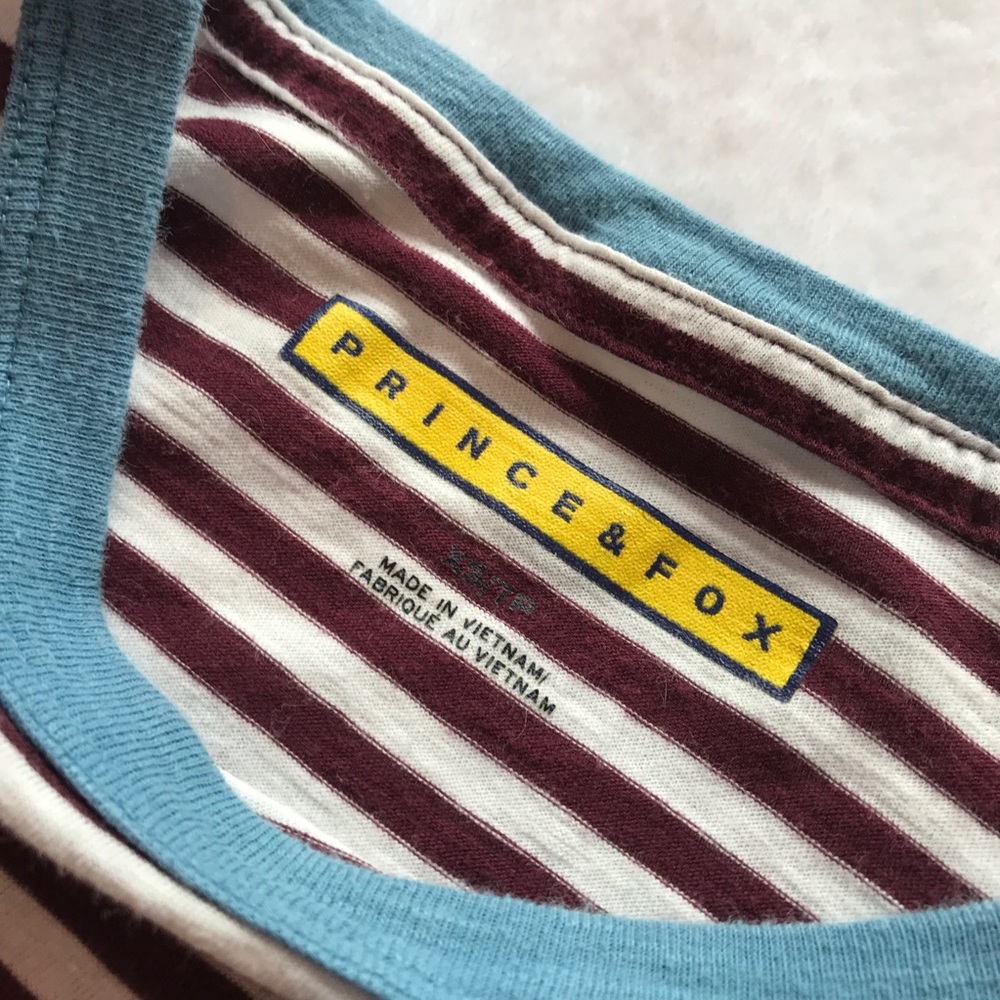 Striped Ringer Tee - Picture 3 of 3